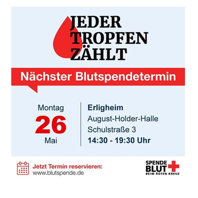 Blutspendeaktion des Deutschen Roten Kreuzes 
