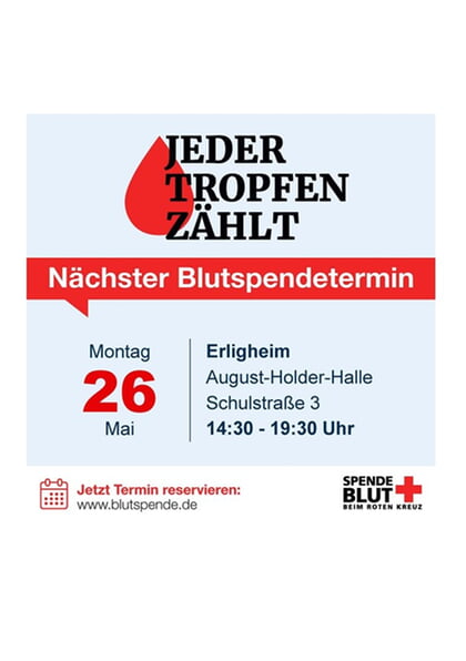 Blutspenden in Erligheim