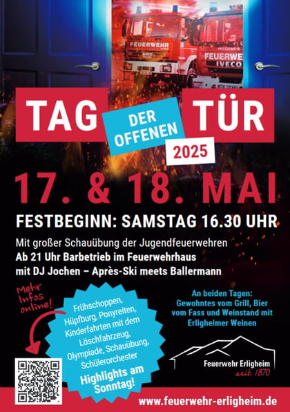 Tag der offenen Tür bei der Erligheimer Feuerwehr