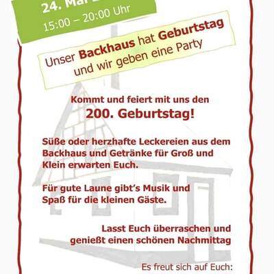 250 Jahre Backhaus Erligheim 