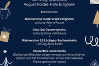 Weihnachtsfeier des Liederkranzes Erligheim