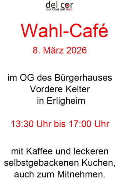 Wahlcaf&eacute;