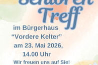 Einladung zur Mitgliederversammlung mit Seniorentreff