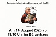Aufspielen beim Wirt