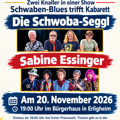 Die Schwoba-Seggl und Sabine Essinger 