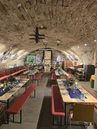 Weihnachtsfeier der Sozialstation Bönnigheim e.V. im Schnapsmuseum Bönnigheim