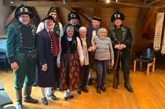 Gruppenbild aller Erligheimer