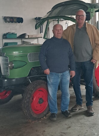 v. links.: Rudi Sch&auml;uffele und Herbert Mayer