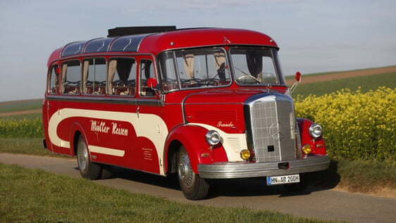 Unser Oldtimer-Bus
