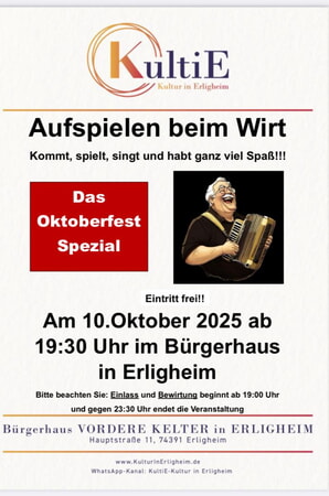 Oktoberfest in Erligheim