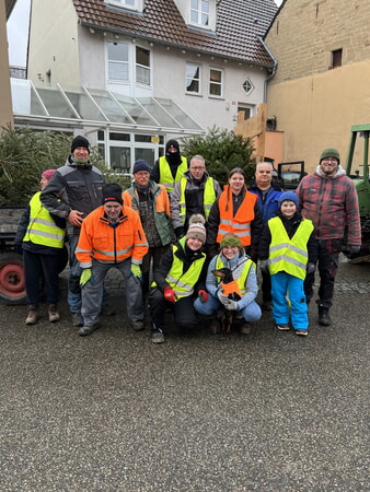 Gruppenfoto der Helferinnern und Helfer