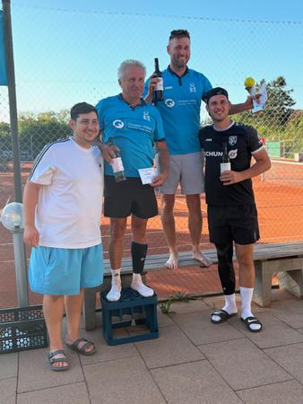 v.l.n.r.: Domenico di Viesti, Horst Frintz, Tobias Frintz, Alexander Scherb