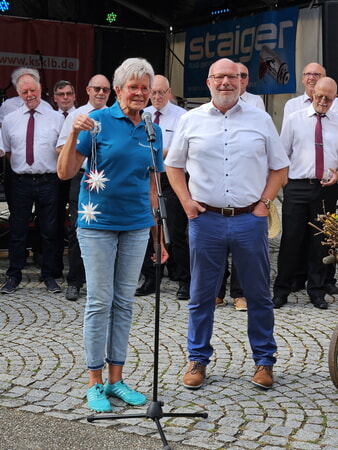 Dr. K. York und BM Schäuffele