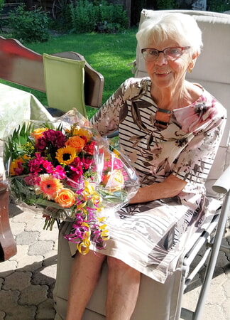 Jubilarin Waltraud Pfeiffer