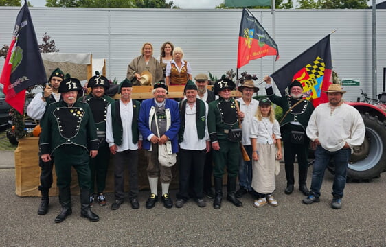 Beim Festumzug 2025