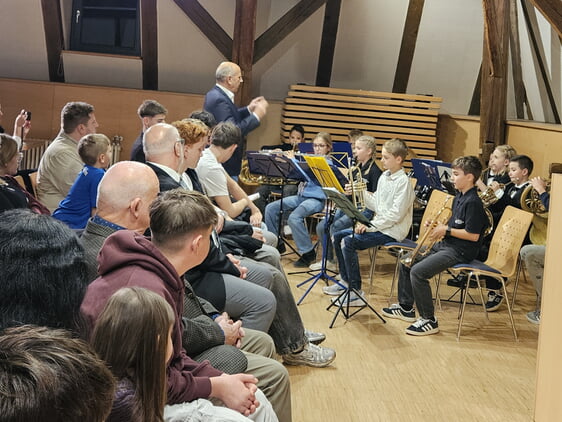 Bläserklasse der Grundschule Erligheim/Hofen