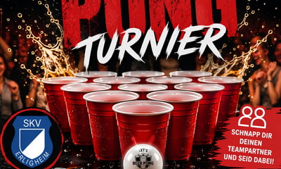 Beer-Pong-Turnier in Erligheim