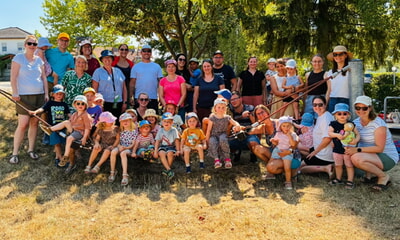Sommerfest beim Eltern-Kind-Turnen