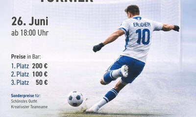 Einladung zum Jedermann-Elfmeterturnier