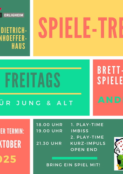 Endlich wieder Spieletreff