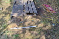 Vandalismus auf dem Sportgel&auml;nde des TCE