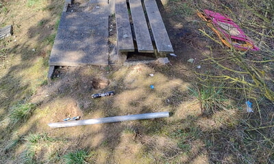 Vandalismus auf dem Sportgel&auml;nde des TCE