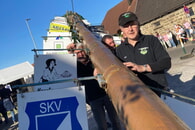 Traditionelles Maibaumstellen