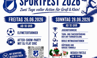 Einladung zum Sportfest 2026