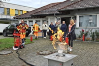 Brandschutzübung für Rathaus- und Bauhofmitarbeiter