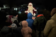 Adventsfenster am Nikolaus beim TC Erligheim