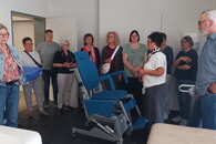 Besuch bei der Au&szlig;erklinischen Intensivpflege