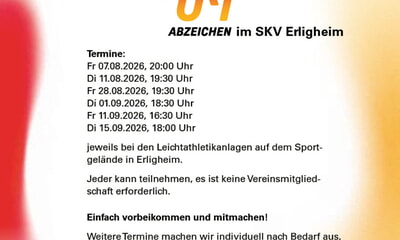 Sportabzeichentermine