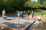 Abteilung Boule: Großer Arbeitseinsatz