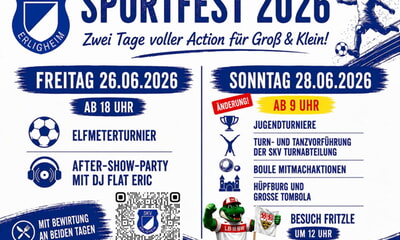 Einladung zum Sportfest 2026