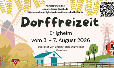 Dorffreizeit vom 3. bis 7. August 2026