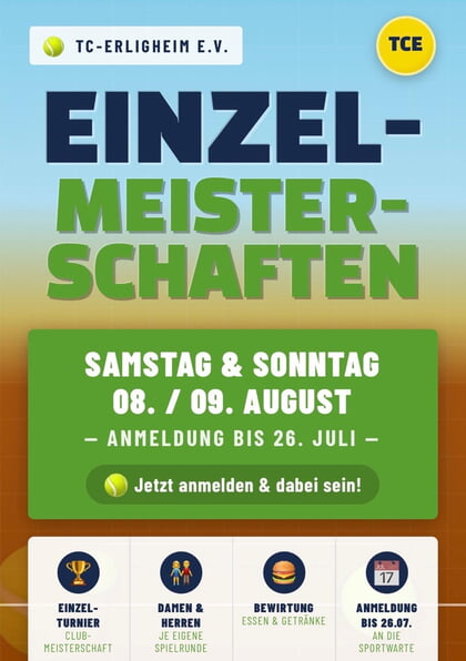 Vereinsmeisterschaften 2026
