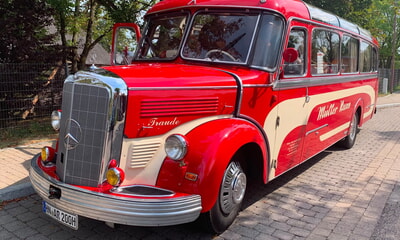 Mit dem Oldtimer unterwegs &hellip;