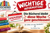 B&uuml;cherei geschlossen