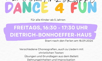 Kindertanzgruppe Dance4Fun