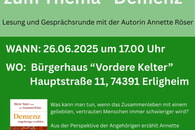 Bücherei Vortrag